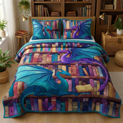Twin Scholars 3-Piece Quilted Bedding Set GFTOQM3428