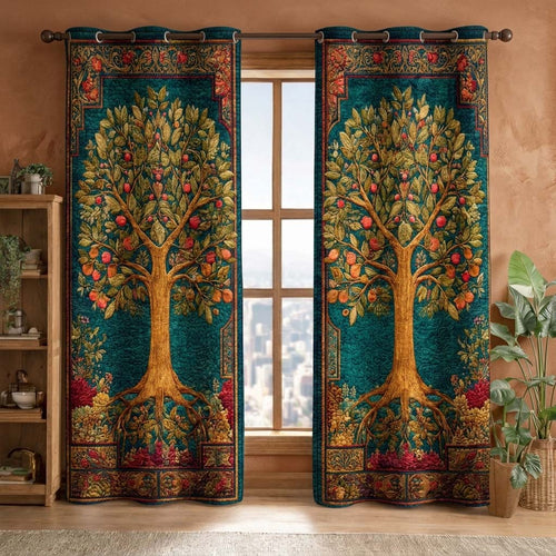 Fruit Haven Quilted Curtains GFTOQM3468