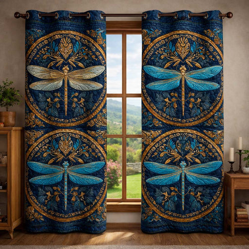 Starry Waterfall Quilted Curtains GFTOQM3516