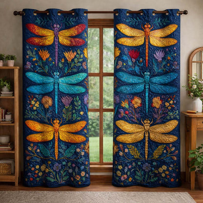 Aurora Peak Quilted Curtains GFTOQM3518
