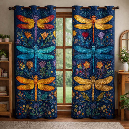 Aurora Peak Quilted Curtains GFTOQM3518