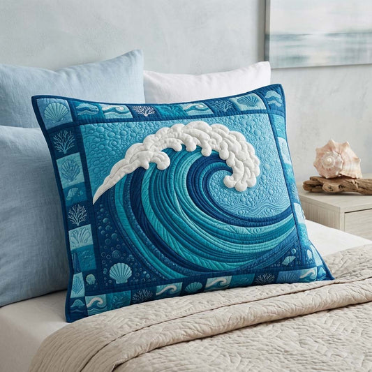 Ocean Wave Bedding Pillow Case GFTOQM3782