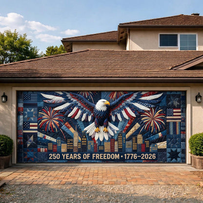Freedom Flight Garage Door Banner GFTOQM3865