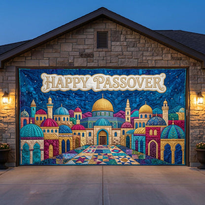 Jerusalem Night Garage Door Banner GFTOQM3872