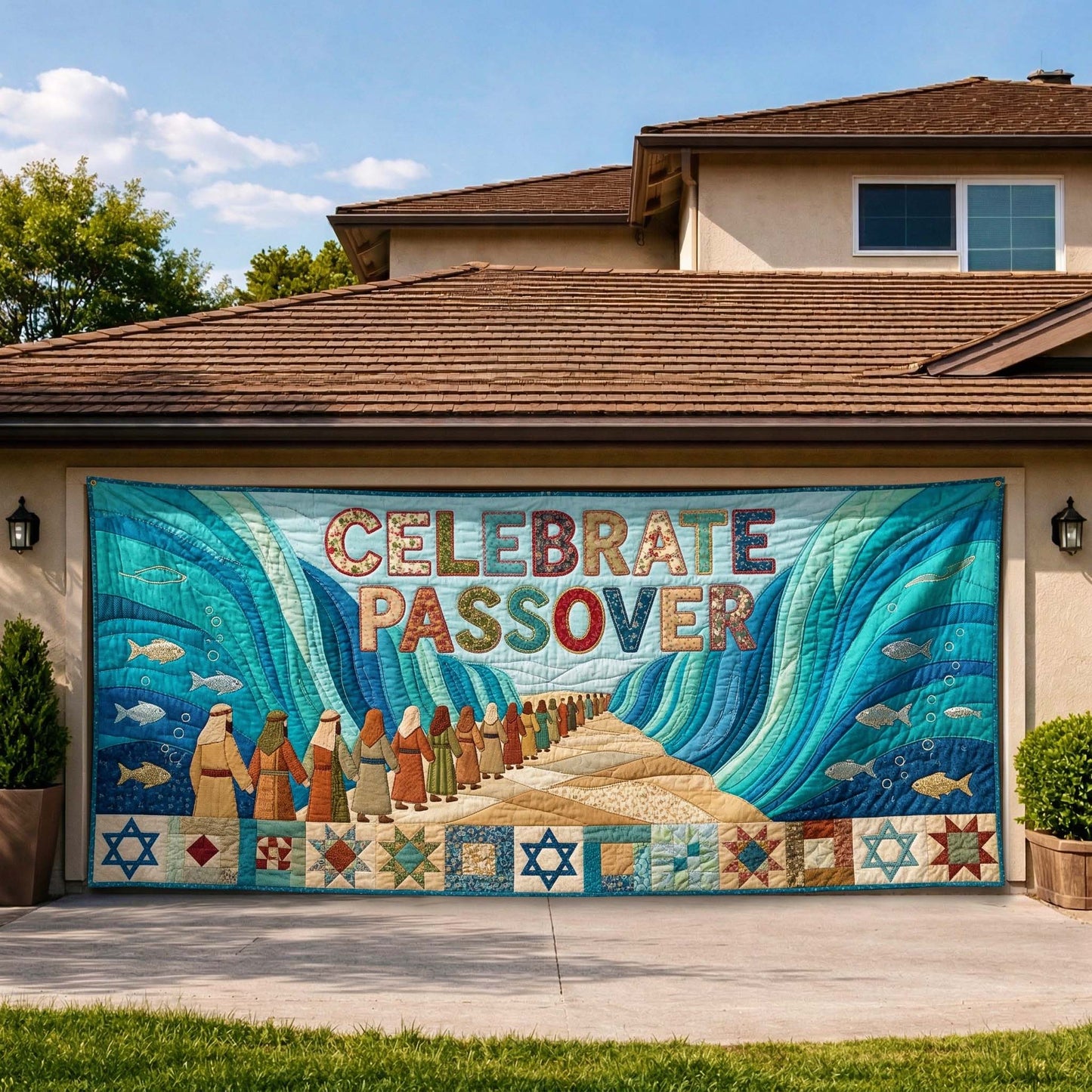 Sea Exodus Garage Door Banner GFTOQM3873