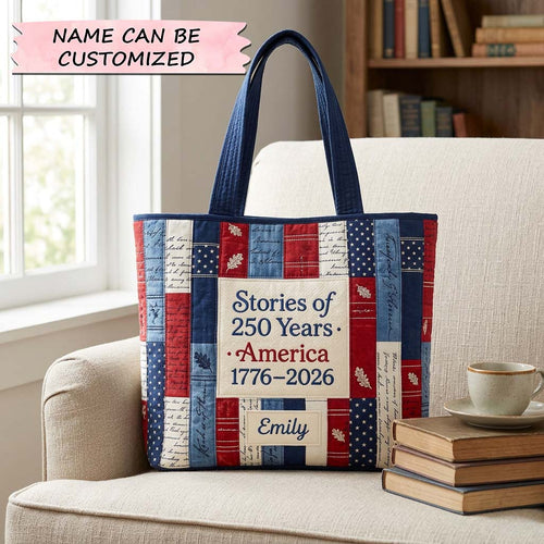Heritage Stories Quilted Tote Bag QTCUZ GFTOQM3901