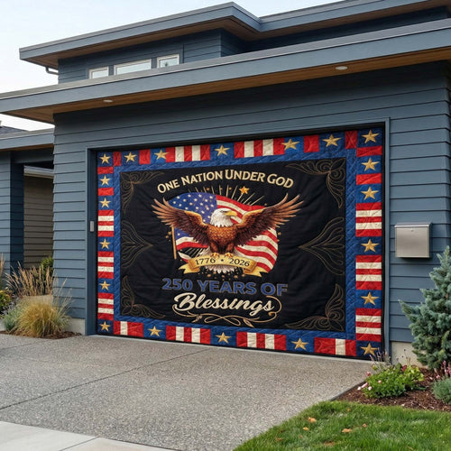 Blessing Eagle Garage Door Banner GFTOQM3960