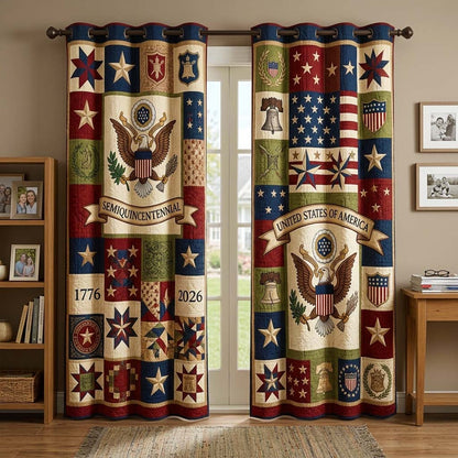 American Eagle Quilted Curtains GFTOQM4075
