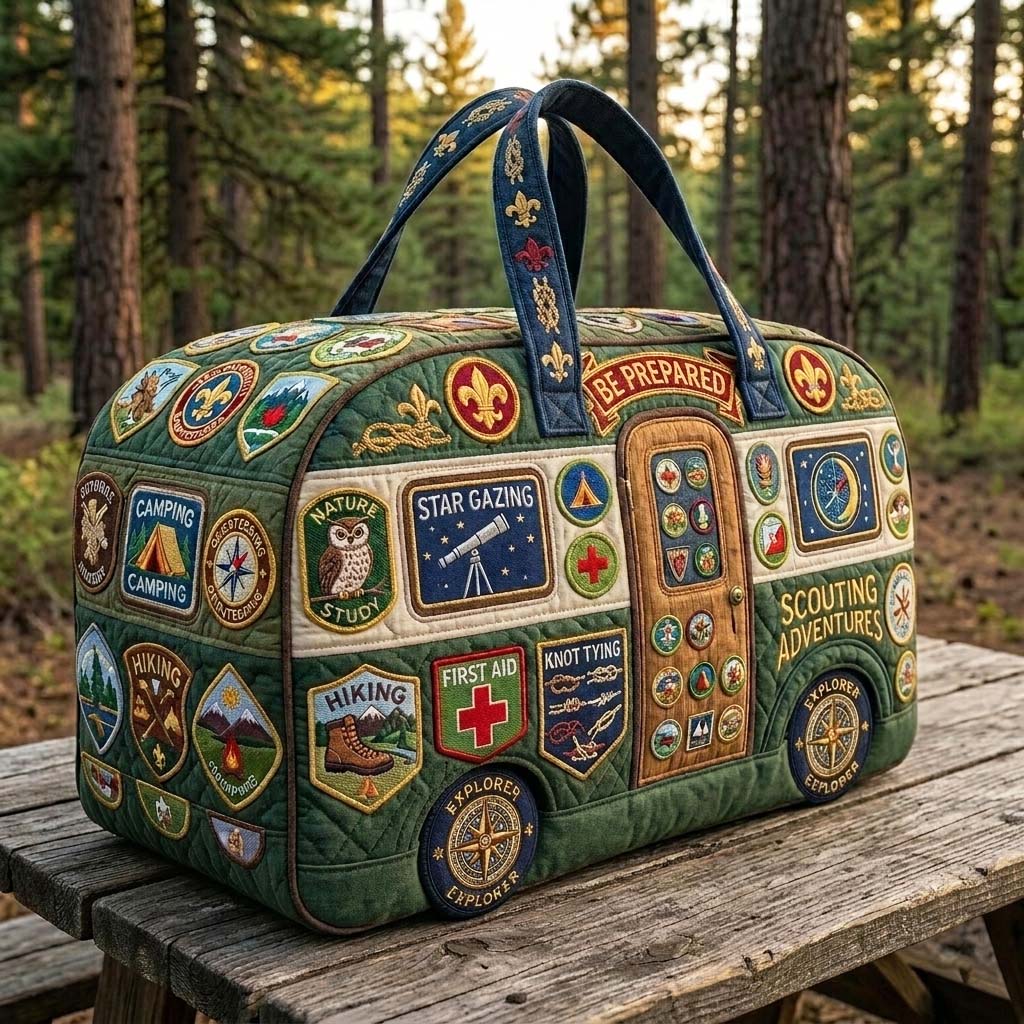 Star Scout Quilted Duffle Bag GFTOQM4147