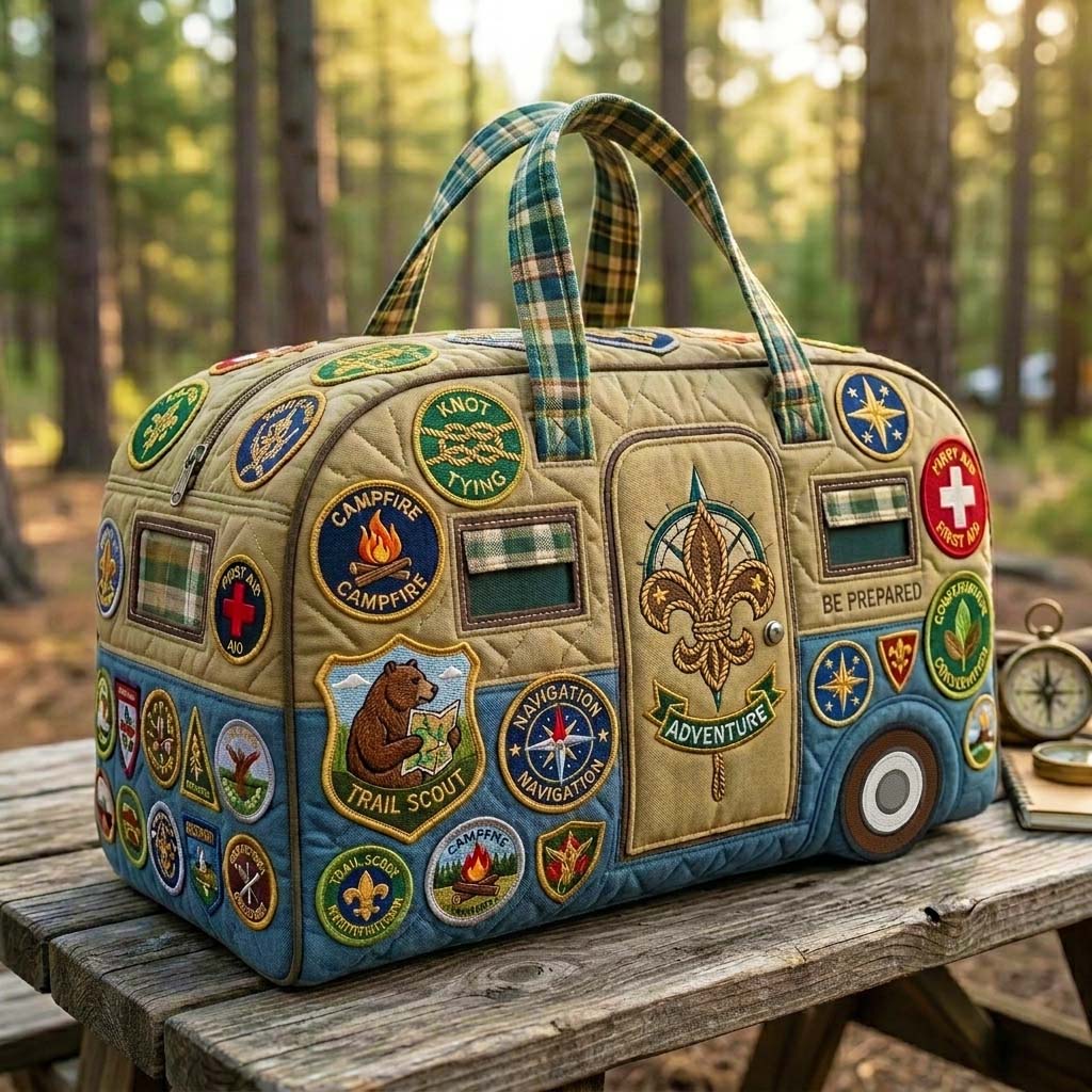 Trail Scout Quilted Duffle Bag GFTOQM4150