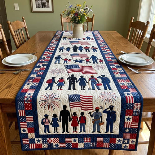 Liberty Parade Quilted Table Runner GFTOQM4229