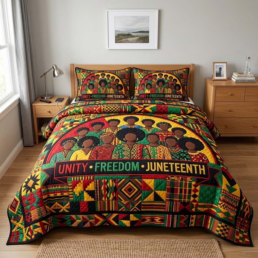 Heritage Arch 3-Piece Quilted Bedding Set GFTOQM4235