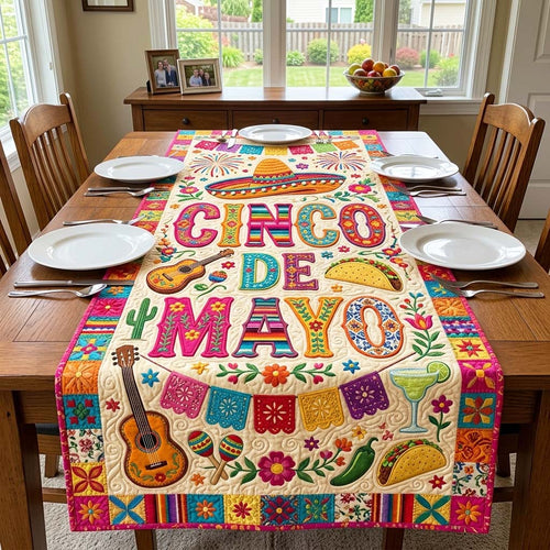 Cinco de Mayo Quilted Table Runner GFTOQM4338