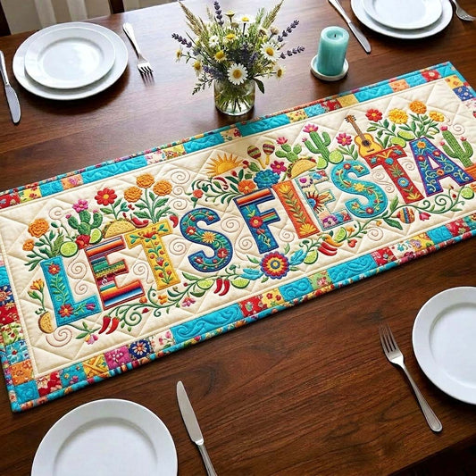 Cinco de Mayo Quilted Table Runner GFTOQM4341
