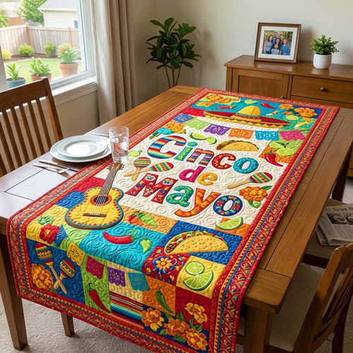 Cinco de Mayo Quilted Table Runner GFTOQM4385