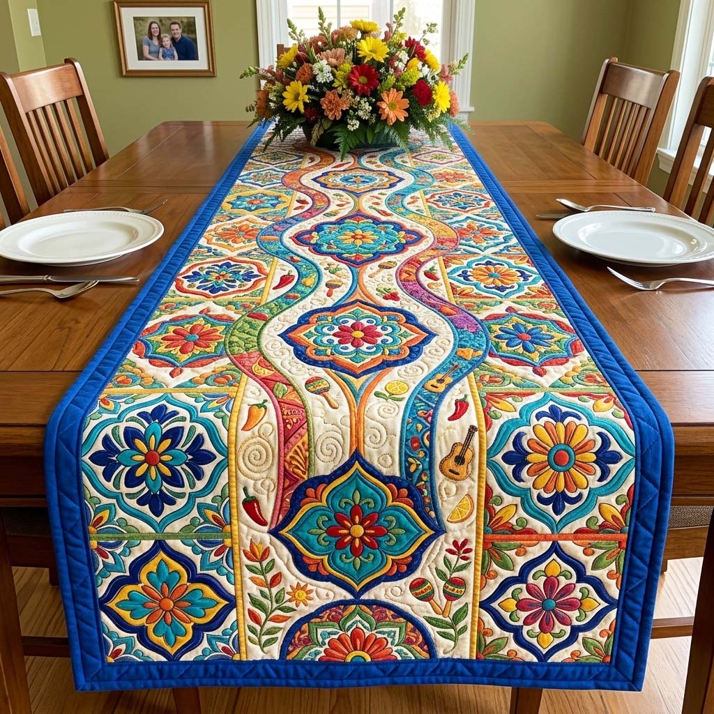 Cinco de Mayo Quilted Table Runner GFTOQM4386