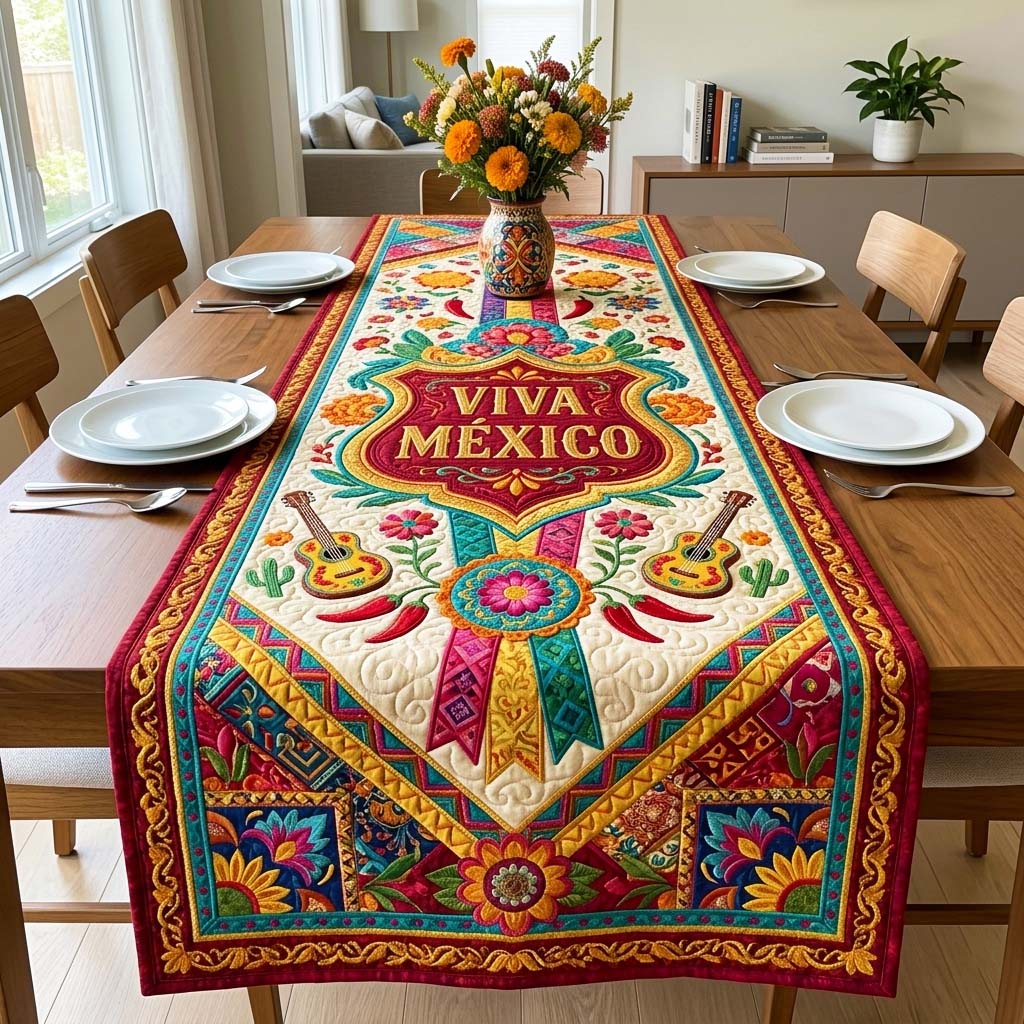 Cinco de Mayo Quilted Table Runner GFTOQM4389