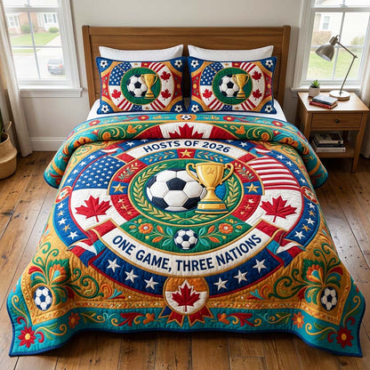 Host Pride 3-Piece Quilted Bedding Set GFTOQM4582