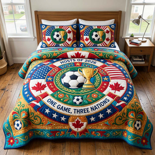 Host Pride 3-Piece Quilted Bedding Set GFTOQM4582