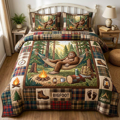 Hammock Bigfoot 3-Piece Quilted Bedding Set GFTOQM4715
