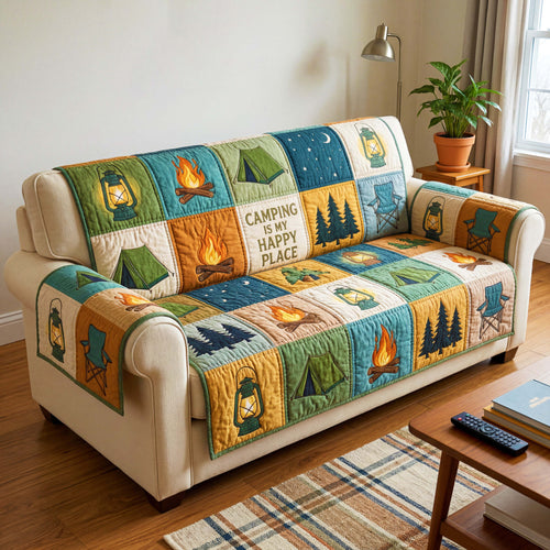 Campfire Comfort Quilted Sofa Cover GFTOQM4860