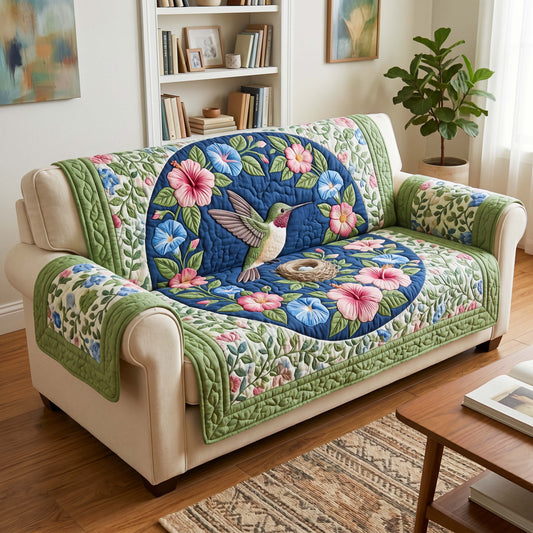 Nest Blossom Quilted Sofa Cover GFTOQM4916
