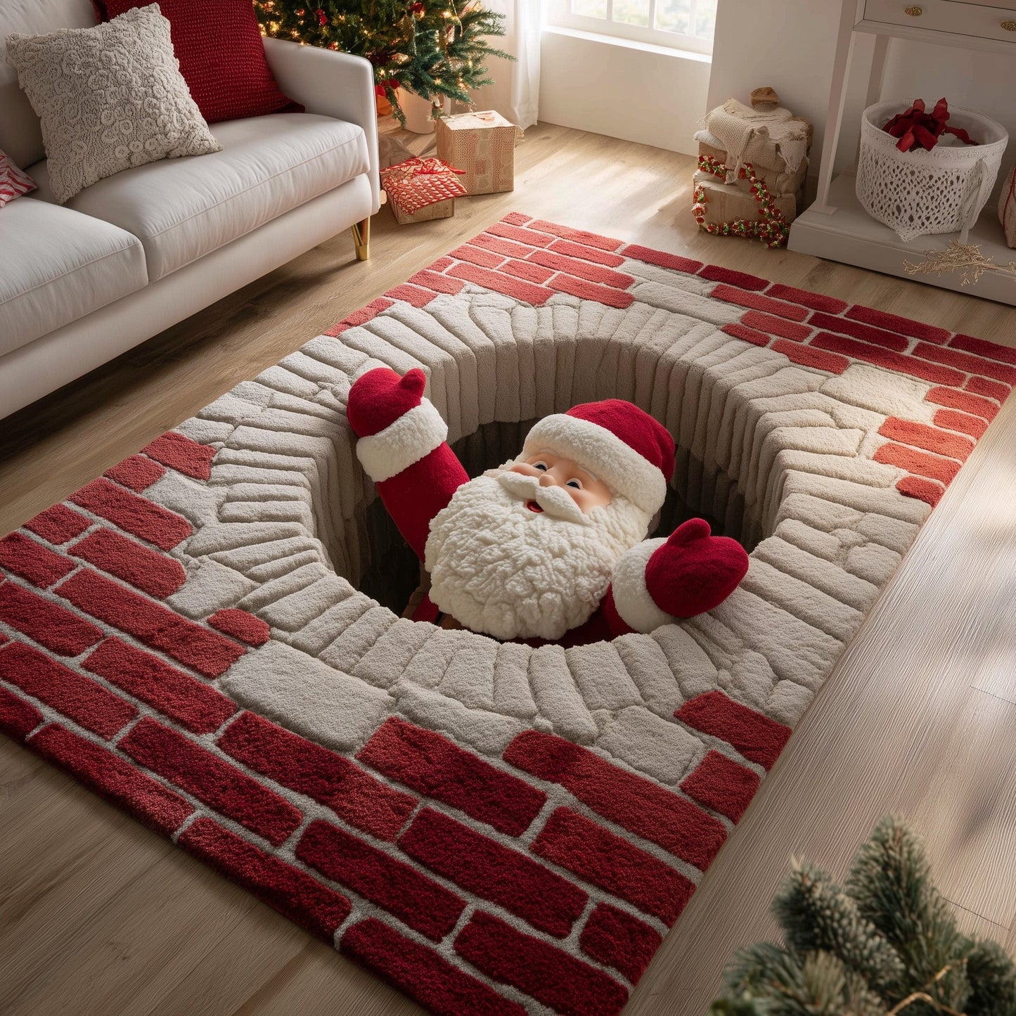 Ho Ho Ho Area Rug GFTOTG1001