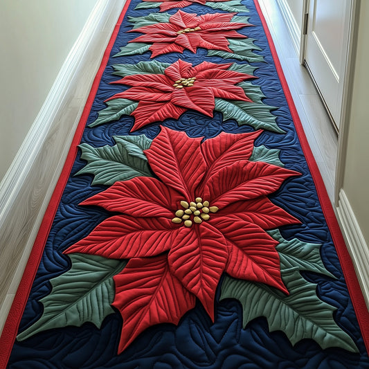 Poinsettia Runner Rug GFTOTG1020