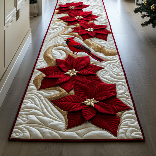 Poinsettia Runner Rug GFTOTG1021