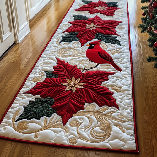 Poinsettia Runner Rug GFTOTG1022