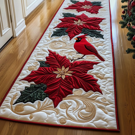 Poinsettia Runner Rug GFTOTG1022