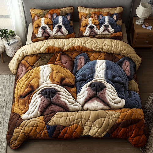 Frenchie Charm Duvet Cover Set GFTOTG1049