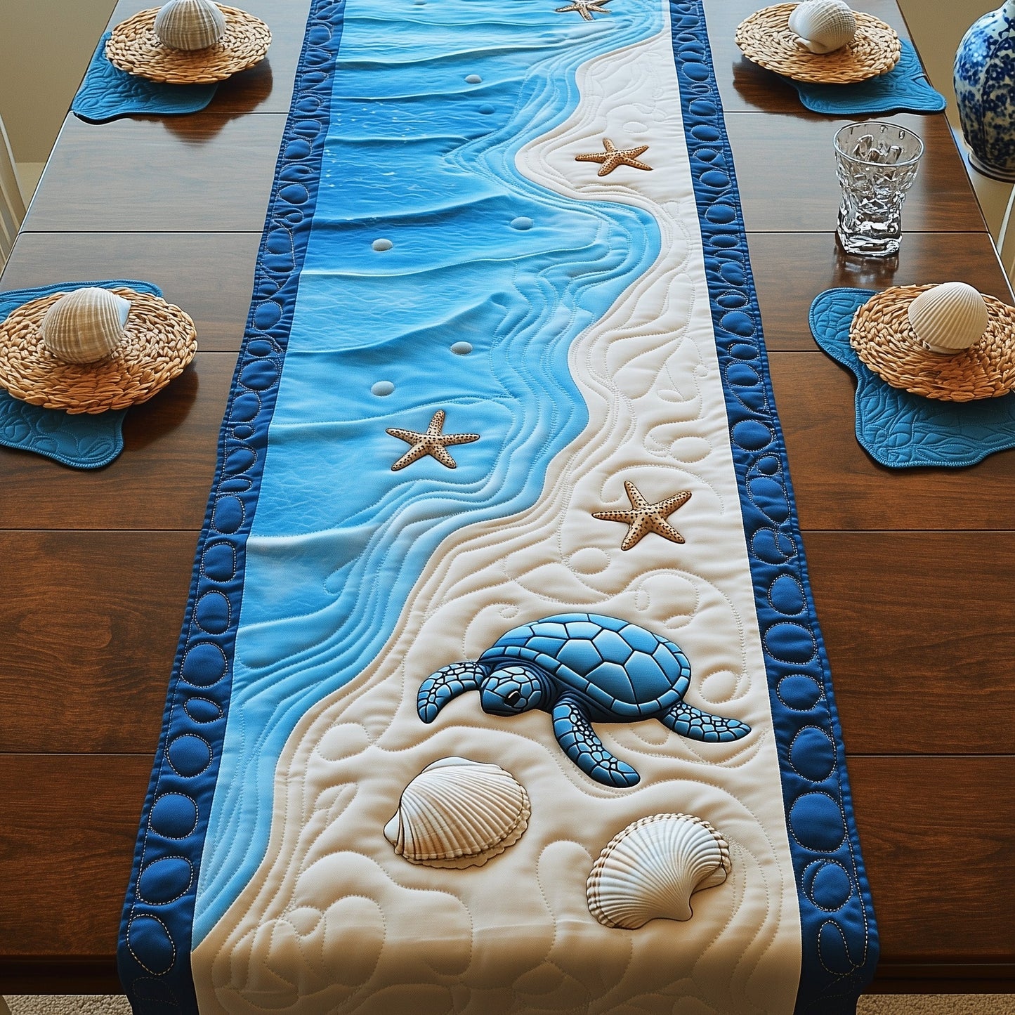Sea Journey Quilted Table Runner GFTOTG1053