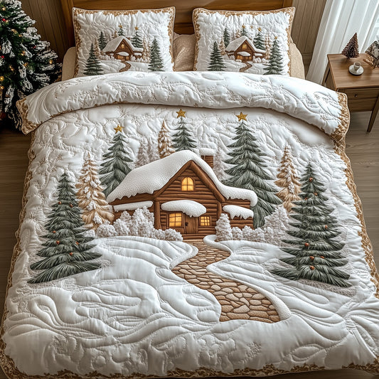 Christmas Cabin Duvet Cover Set GFTOTG1063