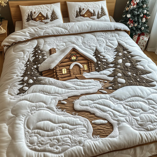 Christmas Cabin Duvet Cover Set GFTOTG1064