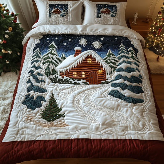 Christmas Cabin Duvet Cover Set GFTOTG1067