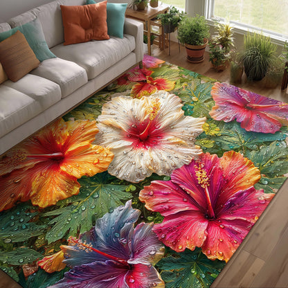 Hibiscus Serenity Area Rug GFTOTG1069
