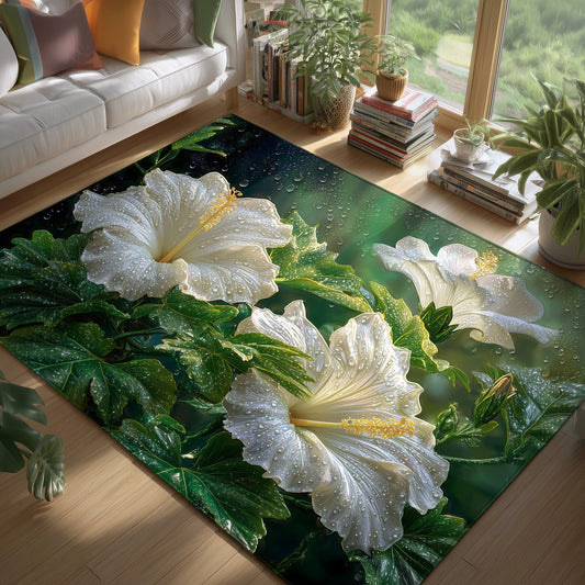 Hibiscus Serenity Area Rug GFTOTG1073