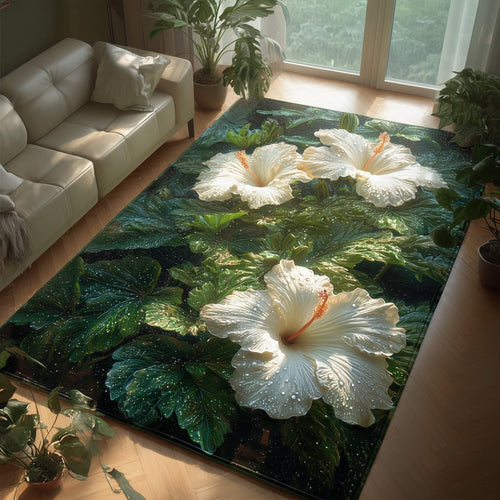 Hibiscus Serenity Area Rug GFTOTG1074