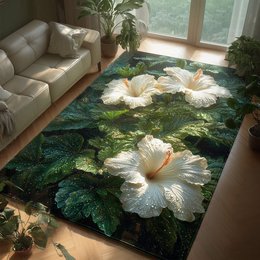 Hibiscus Serenity Area Rug GFTOTG1074