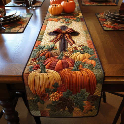 Fall For Jesus Quilted Table Runner GFTOTG108