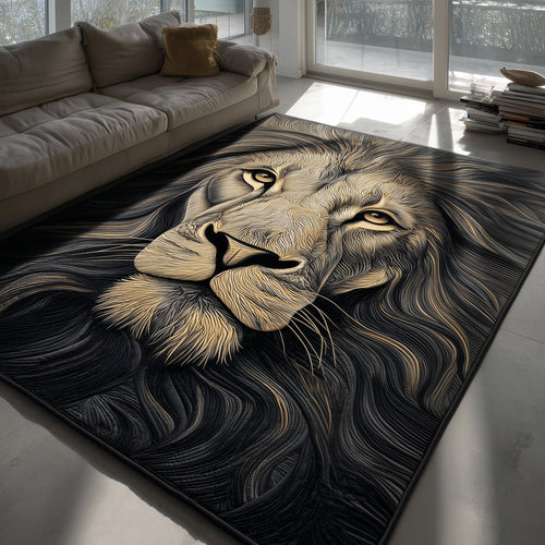 Majestic Lion Area Rug GFTOTG1086