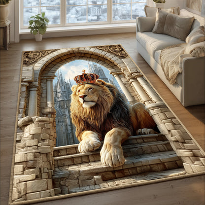 Majestic Lion Area Rug GFTOTG1090