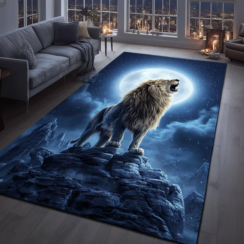 Majestic Lion Area Rug GFTOTG1091