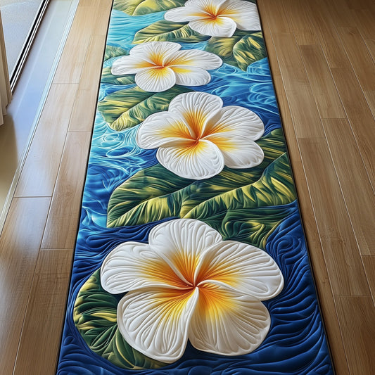Plumeria Bloom Runner Rug GFTOTG1092