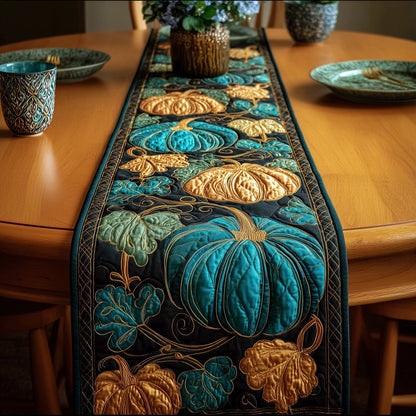 Mystic Pumpkin Night Quilted Table Runner GFTOTG111