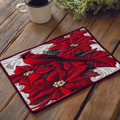 Poinsettia Quilted Place Mat GFTOTG1147