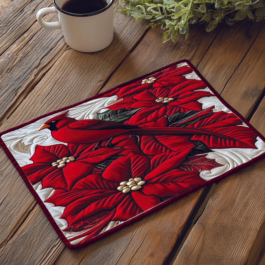 Poinsettia Quilted Place Mat GFTOTG1147