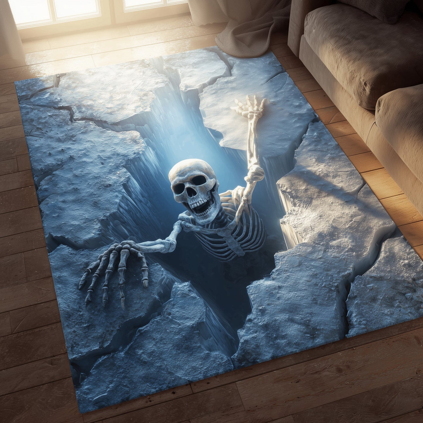 Skeleton Area Rug GFTOTG1178