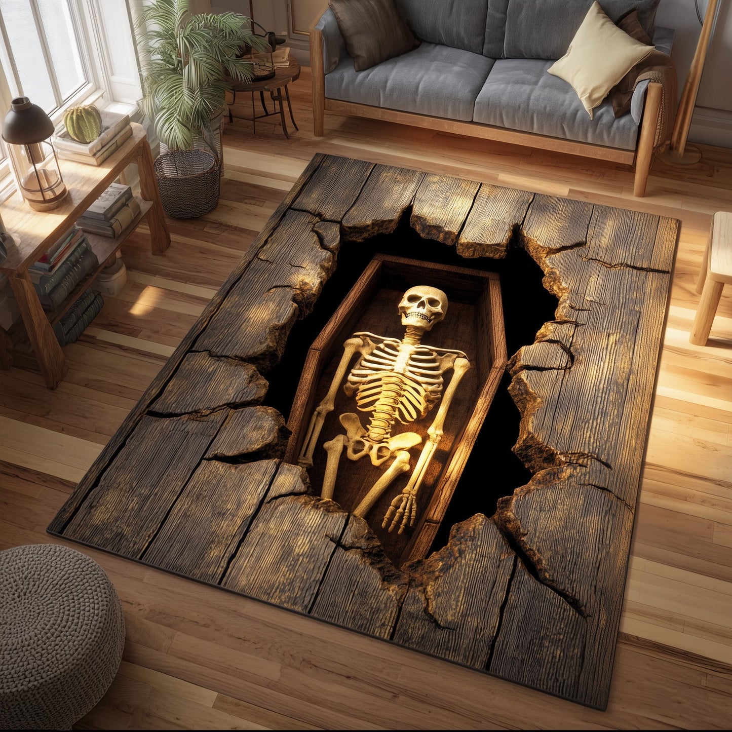 Skeleton Area Rug GFTOTG1179